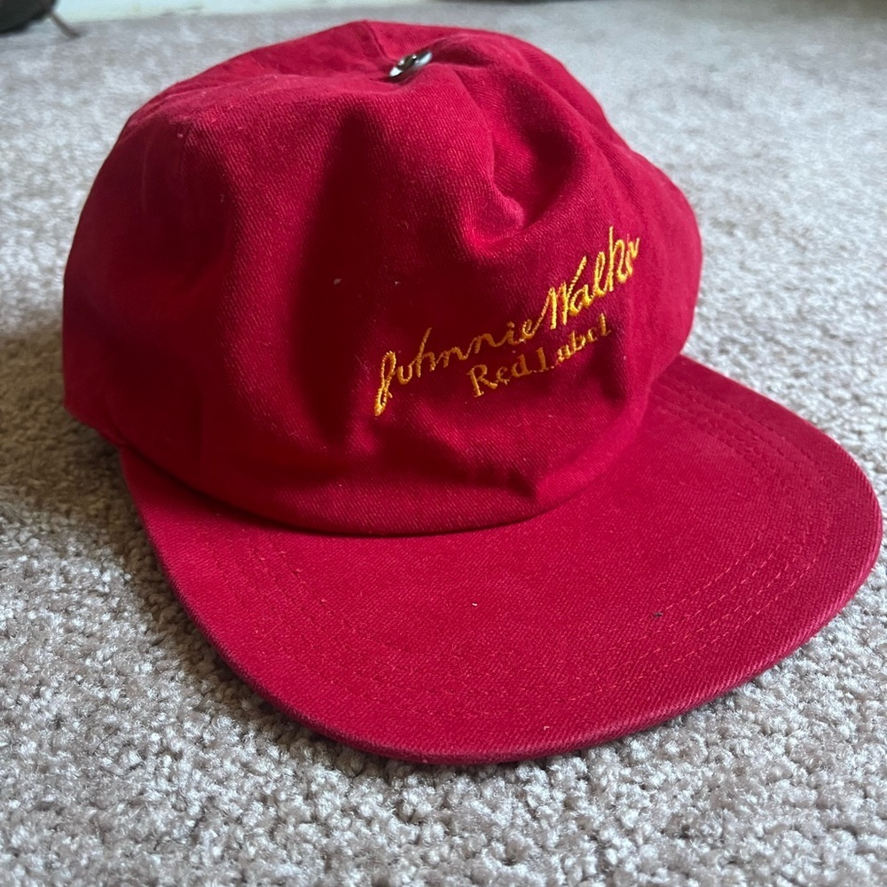 VTG 90’s Johnie Walker Whiskey Red Cap
